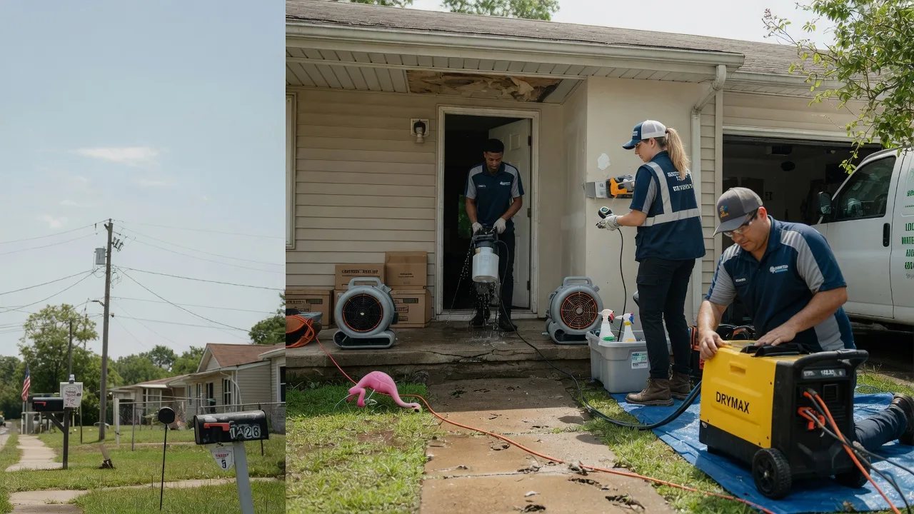 Storm Damage Water Removal in Greensburg, KS near me